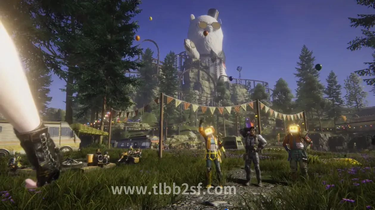 天龙八部老区风光